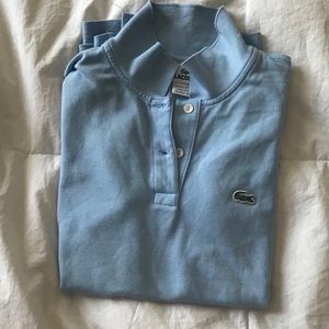 Lacoste light blue t-shirt size 38 ( medium )